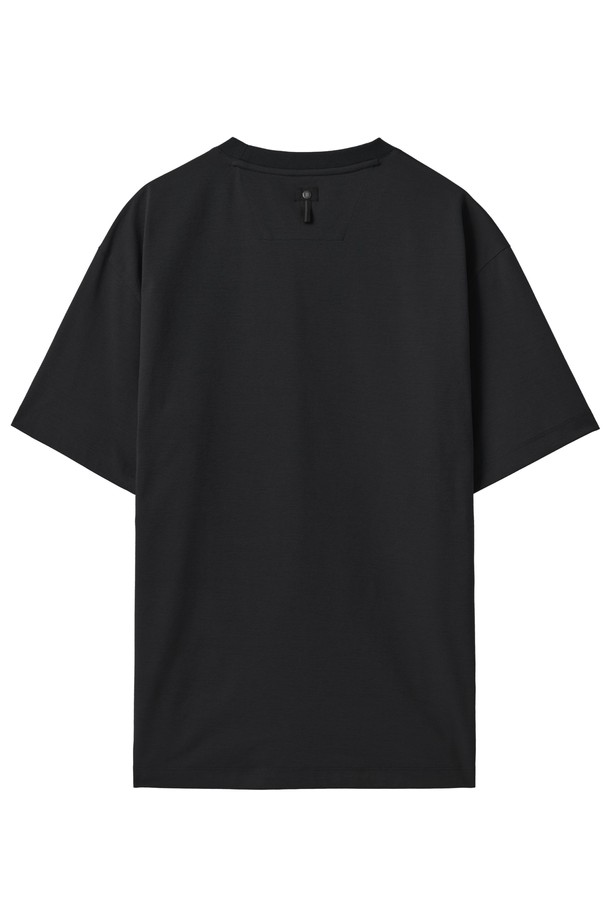 BROMPTON LONDON - 반팔티셔츠 - ECO HALF SLEEVE T-SHIRT - BLACK - (P242UTS124)