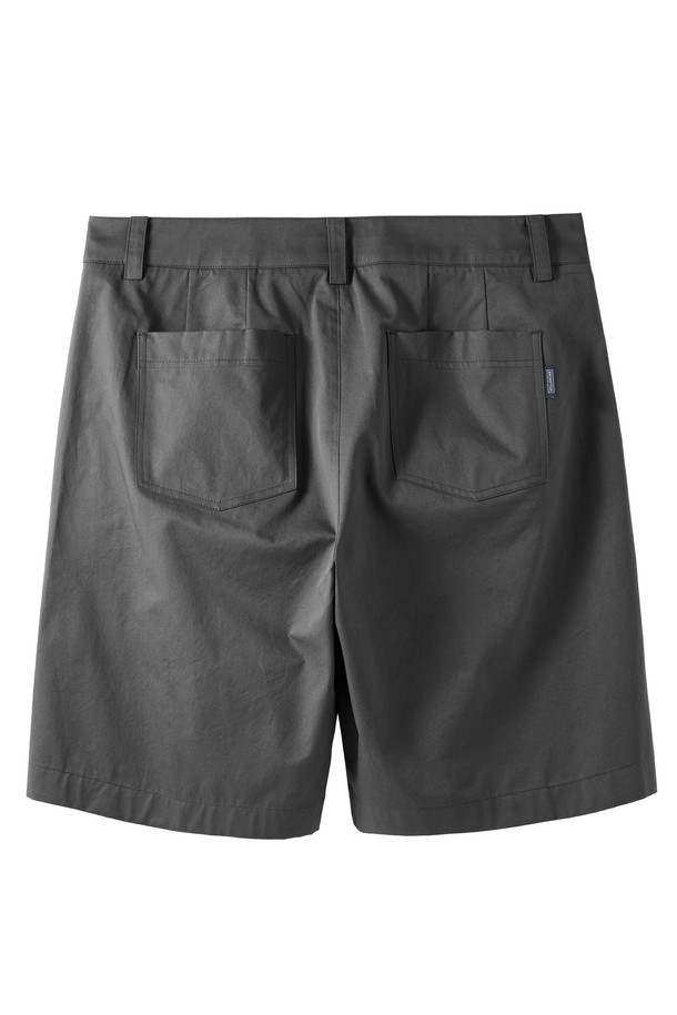 BROMPTON LONDON - 하프팬츠 - COTTON BASIC SHORTS - C/GREY (P242UHP421)