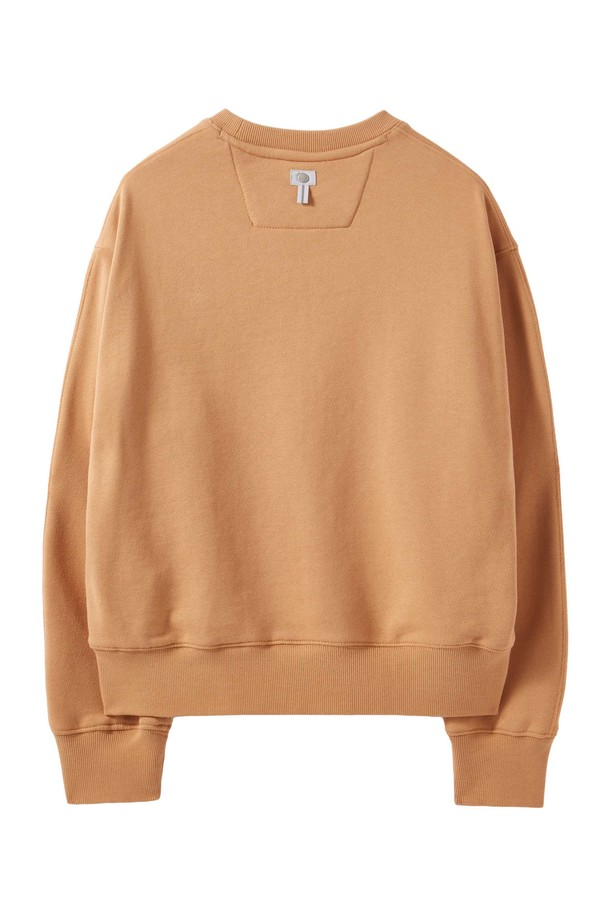 BROMPTON LONDON - 스웻셔츠 - W CITY SWEAT CREWNECK SHIRT - APRICOT (P244WSW302)