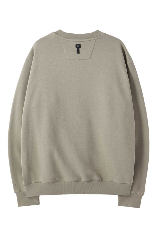 BROMPTON LONDON - 스웨트셔츠 - CITY SWEAT CREWNECK SHIRT - MOCHA (P244USW140)