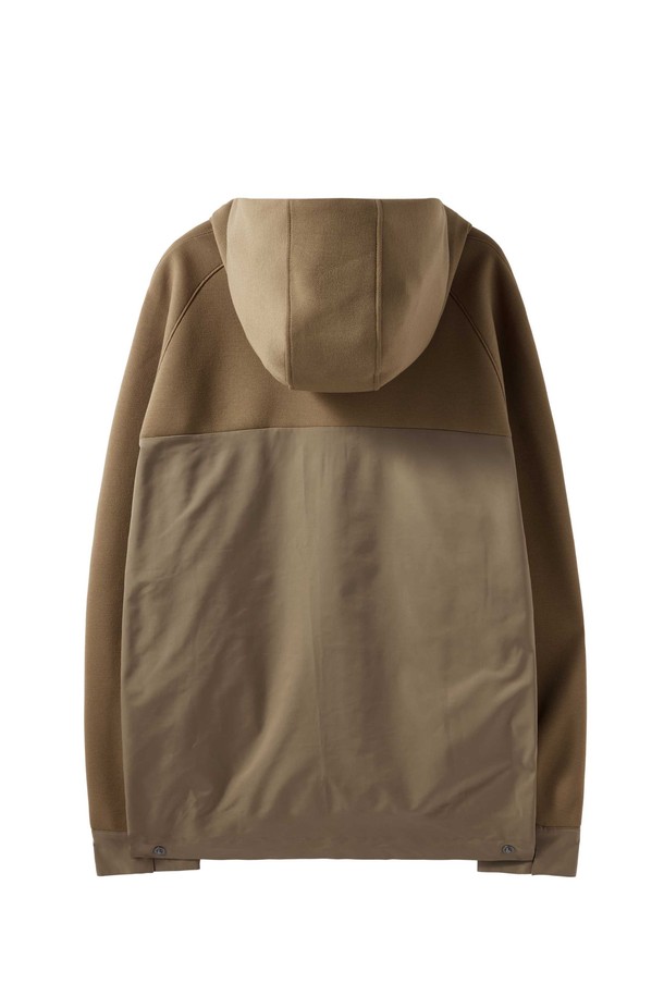 BROMPTON LONDON - 후디 - CITY SWEAT HOOD T-SHIRT - L/BROWN (P244MHD202)