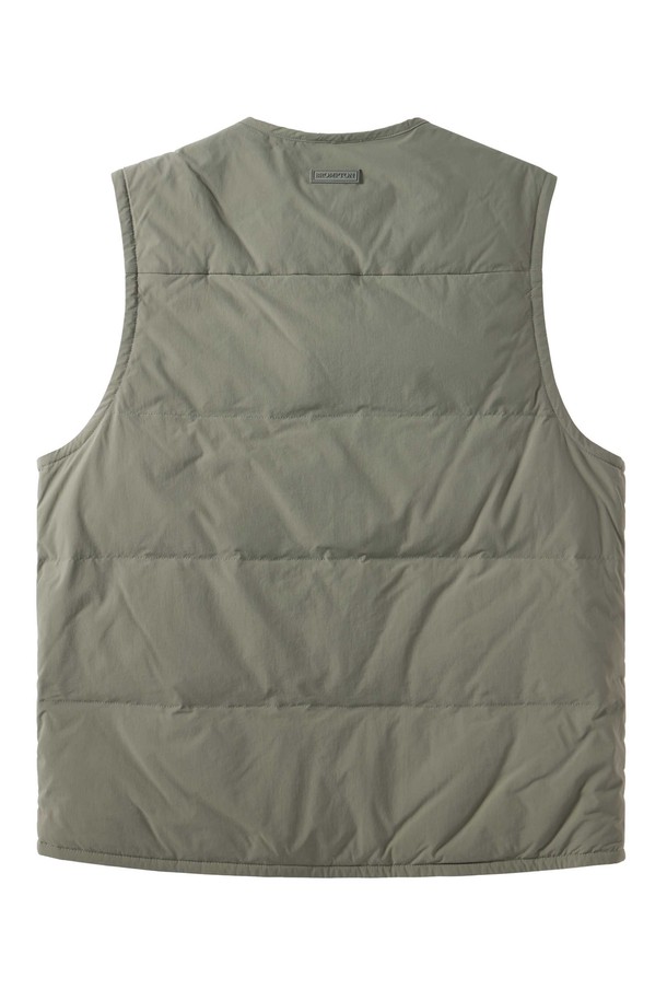 BROMPTON LONDON - 베스트 - AEROWARM LIGHTWEIGHT DOWNVEST - KHAKI (P244UDV101)