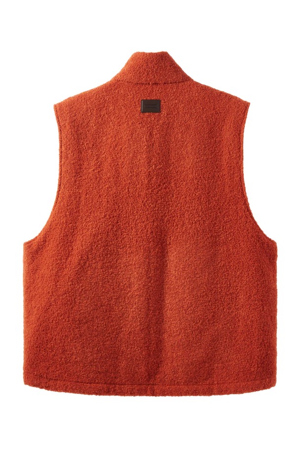 BROMPTON LONDON - 베스트 - BRITISH CAMPER WOOL VEST - ORANGE (P243UVT401)