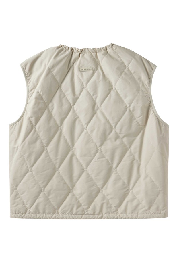 BROMPTON LONDON - 베스트 - W EXPLORE QUILTED VEST - IVORY (P244WPV333)