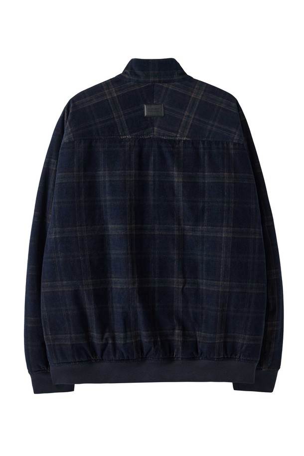 BROMPTON LONDON - 블루종/점퍼 - CODUROY HARRINGTON JUMPER - D/NAVY (P244UPD404)