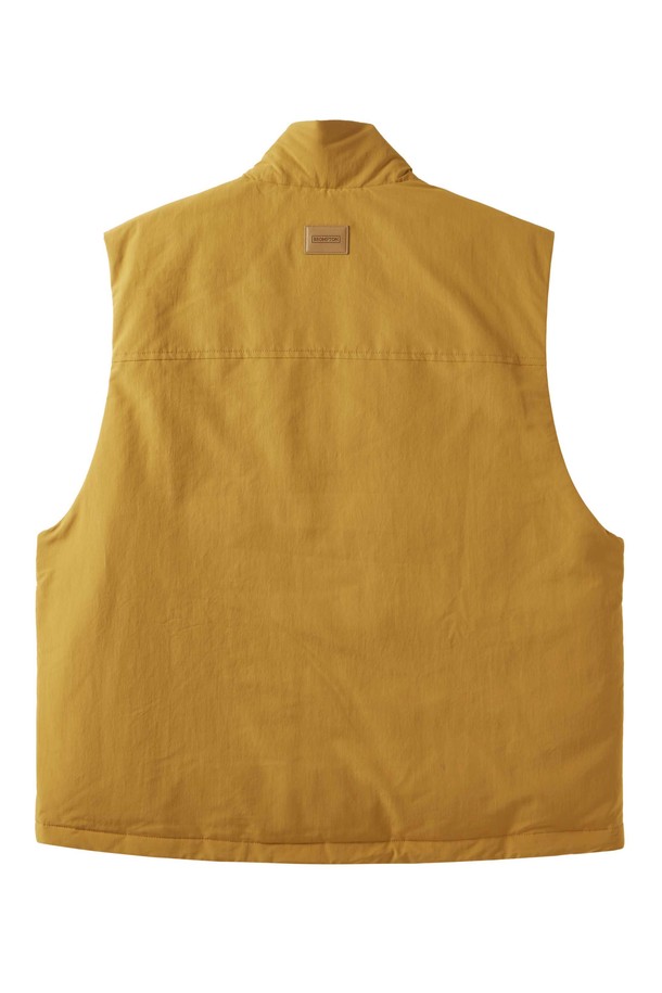 BROMPTON LONDON - 베스트 - BRITISH CAMPER POCKET DOWNVEST - MUSTARD (P244UDV410)