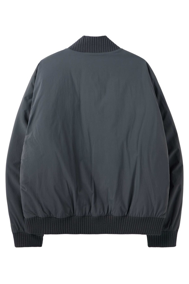 BROMPTON LONDON - 블루종/점퍼 - AEROWARM HIGH NECK BOMBER - CHARCOAL (P244MDW203)