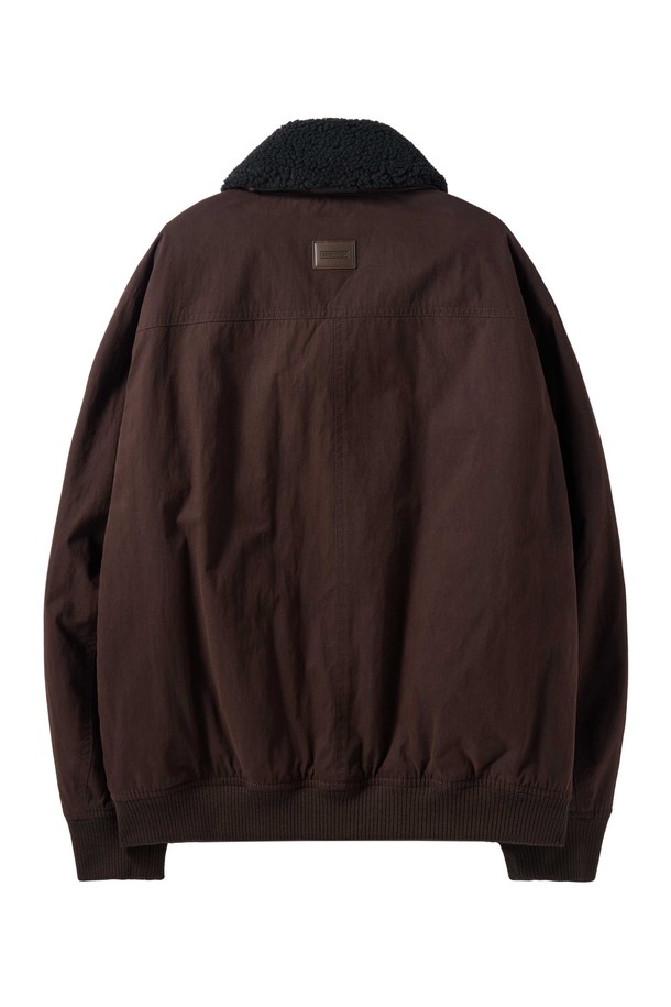 BROMPTON LONDON - 블루종/점퍼 - GREENFORD COLLAR BLOUSON - D/BROWN (P244UPD408)