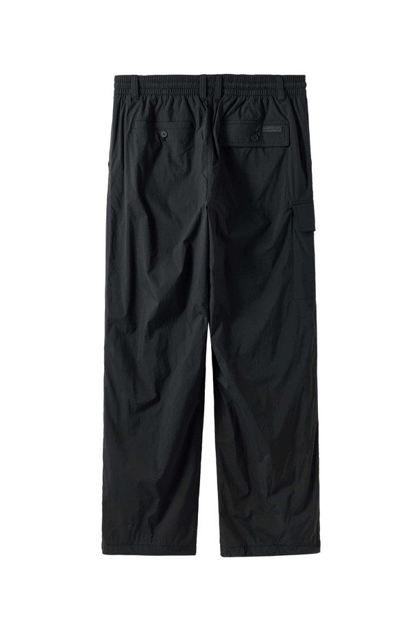 BROMPTON LONDON - 캐주얼팬츠 - CARGO BANDING TROUSERS - BLACK (P244UPT110)