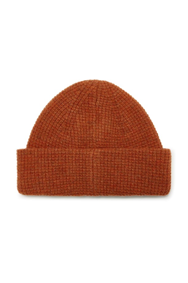 BROMPTON LONDON - 모자 - WOOL BLEND BEANIE - ORANGE (P244AHA214)