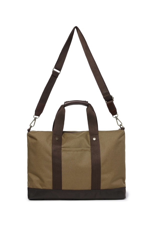 BROMPTON LONDON - 토트백 - TWO POCKET TOTE BAG - D/BEIGE (P245ATO203)