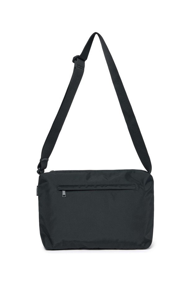 BROMPTON LONDON - 숄더/크로스백 - BASIC TWO POCKET CROSS BAG - BLACK (P245ACR107)