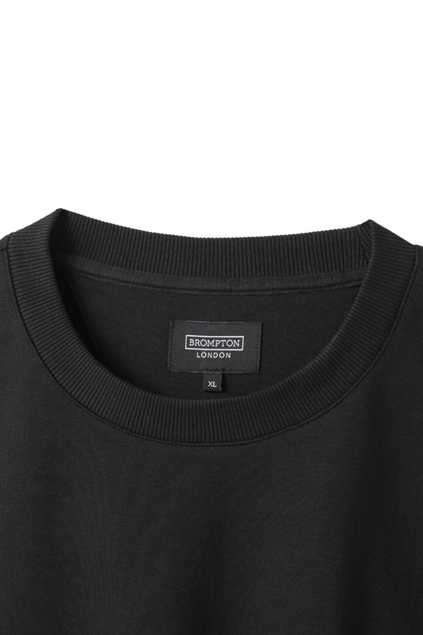 BROMPTON LONDON - 스웻셔츠 - COMMUTER BASIC SWEATSHIRT - BLACK (P241USW103)