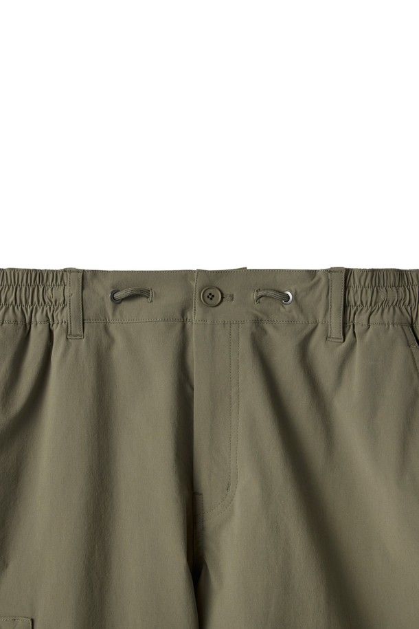 BROMPTON LONDON - 팬츠 - CODURA STRETCH SET SHORTS - KHAKI (P242UHP130)