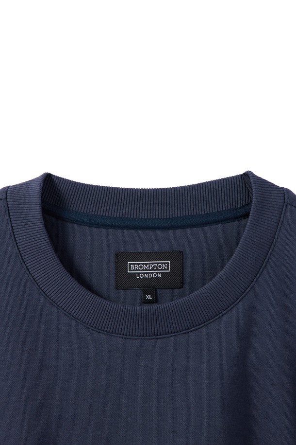 BROMPTON LONDON - 스웨트셔츠 - COMMUTER BASIC SWEATSHIRT - NAVY (P241USW103)