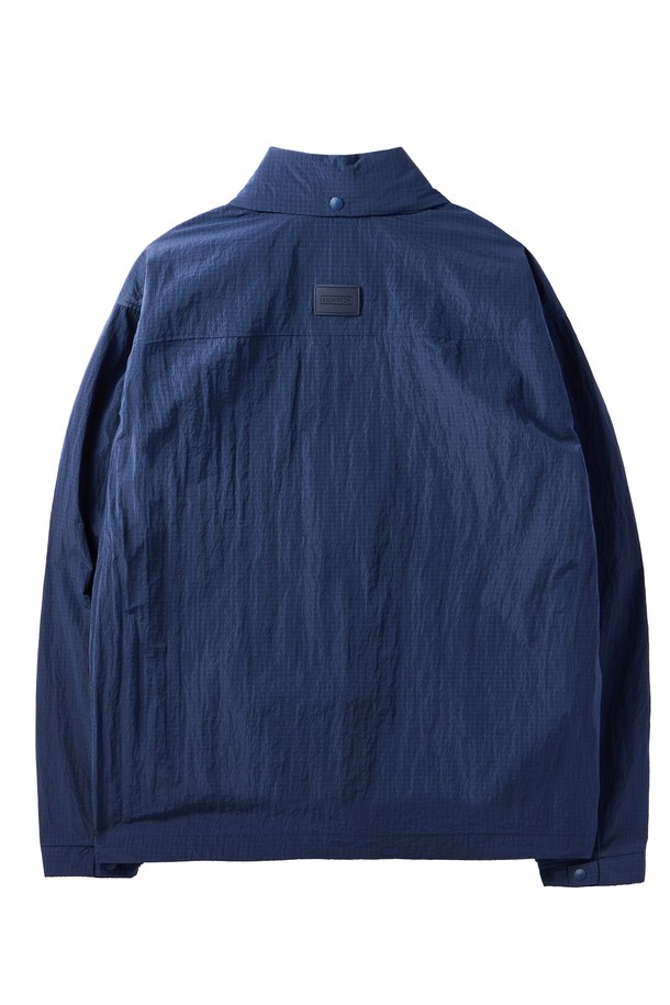 BROMPTON LONDON - 블루종/점퍼 - RIPSTOP HOODED JUMPER - NAVY (P242UJP431)