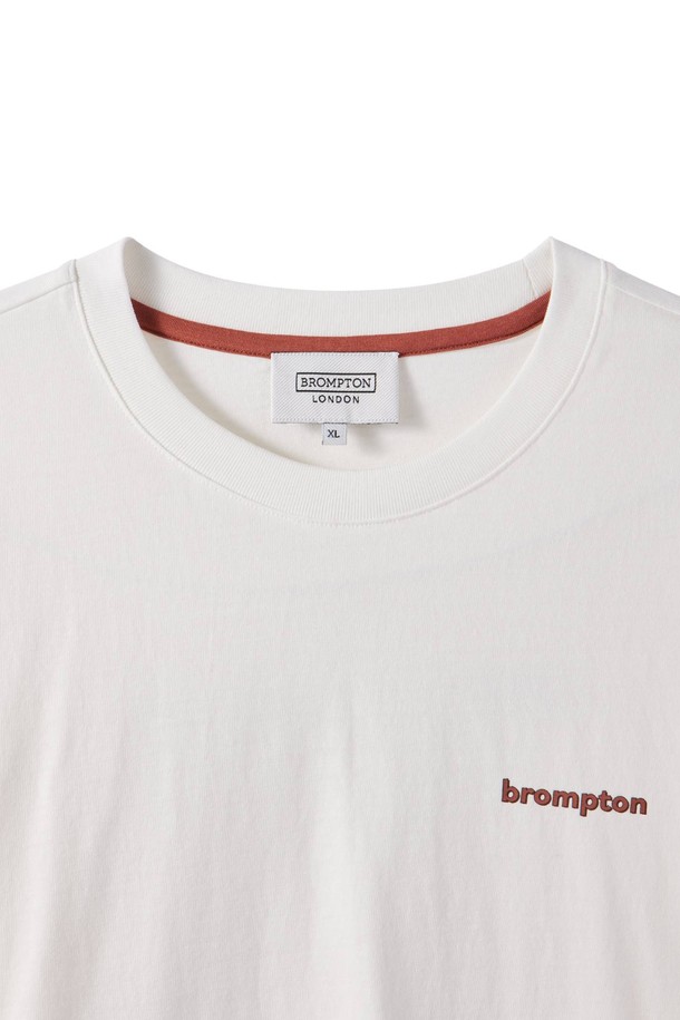 BROMPTON LONDON - 반팔티셔츠 - BROMPTON PARTS GRAPHIC T-SHIRT - WHITE (P242UTS416)