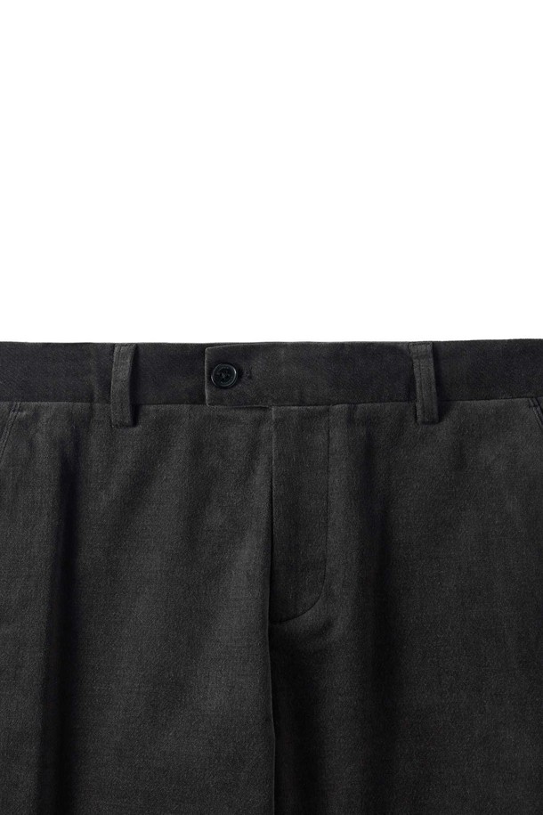 BROMPTON LONDON - 캐주얼팬츠 - MOLESKIN SET TROUSERS - CHARCOAL (P244MPT531)