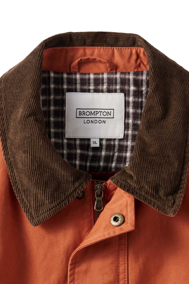 BROMPTON LONDON - 수트/블레이저자켓 - GREENFORD BRIT FIELD JACKET  - ORANGE (P243UJK403)