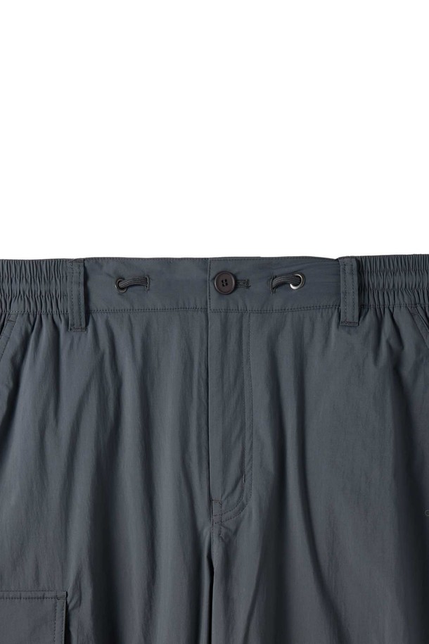 BROMPTON LONDON - 캐주얼팬츠 - CARGO BANDING TROUSERS - CHARCOAL (P244UPT110)