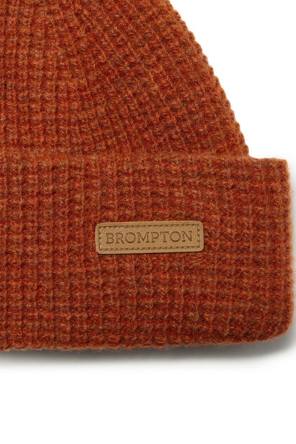 BROMPTON LONDON - 모자 - WOOL BLEND BEANIE - ORANGE (P244AHA214)