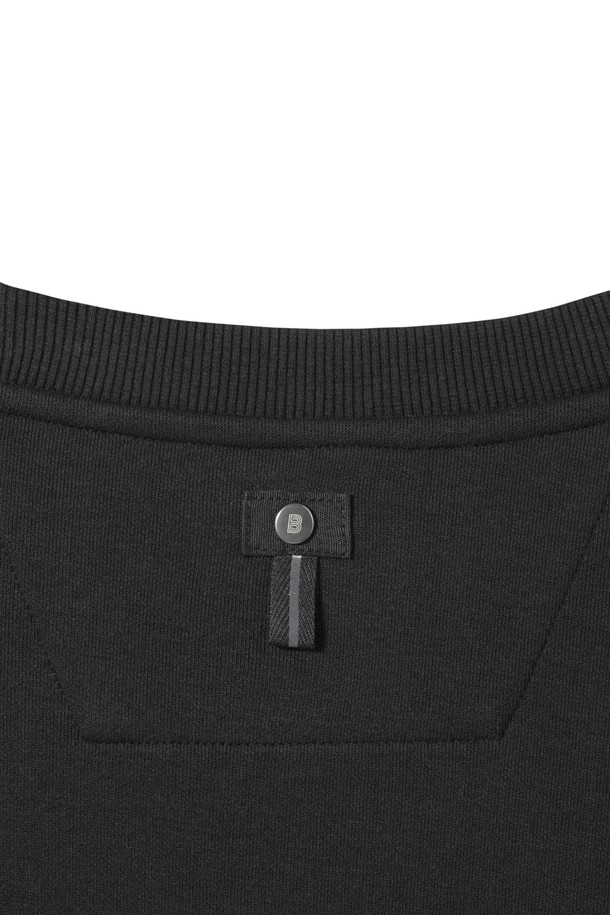 BROMPTON LONDON - 스웻셔츠 - COMMUTER BASIC SWEATSHIRT - BLACK (P241USW103)