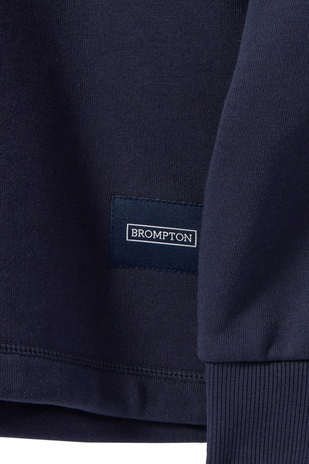 BROMPTON LONDON - 긴팔티셔츠 / 후디 - ORGANIC TERRY HOODIE - NAVY (P241UHD406)