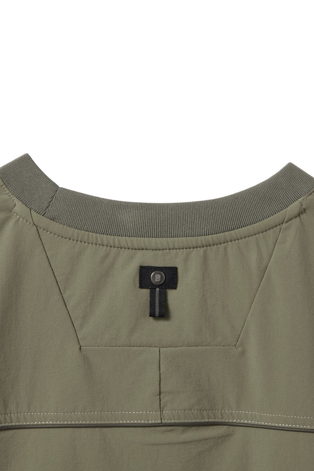 BROMPTON LONDON - 스웨트셔츠 - CODURA WOOVEN T-SHIRT - KHAKI (P241UTS130)