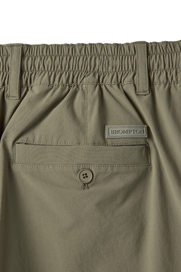 BROMPTON LONDON - 팬츠 - CODURA STRETCH SET SHORTS - KHAKI (P242UHP130)