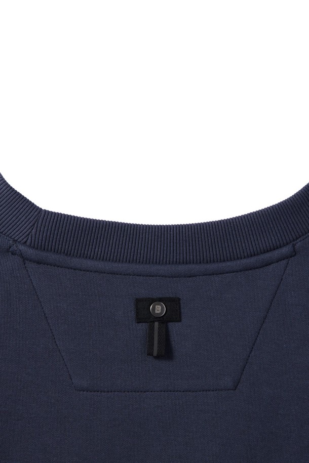 BROMPTON LONDON - 스웨트셔츠 - COMMUTER BASIC SWEATSHIRT - NAVY (P241USW103)