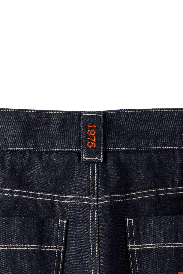 BROMPTON LONDON - 하프팬츠 - 1975 DENIM SHORTS - INDIGO (P242UDP422)