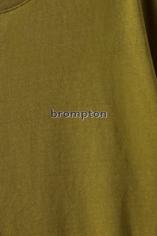 BROMPTON LONDON - 반팔티셔츠 - BROMPTON PARTS GRAPHIC T-SHIRT - OLIVE (P242UTS416)