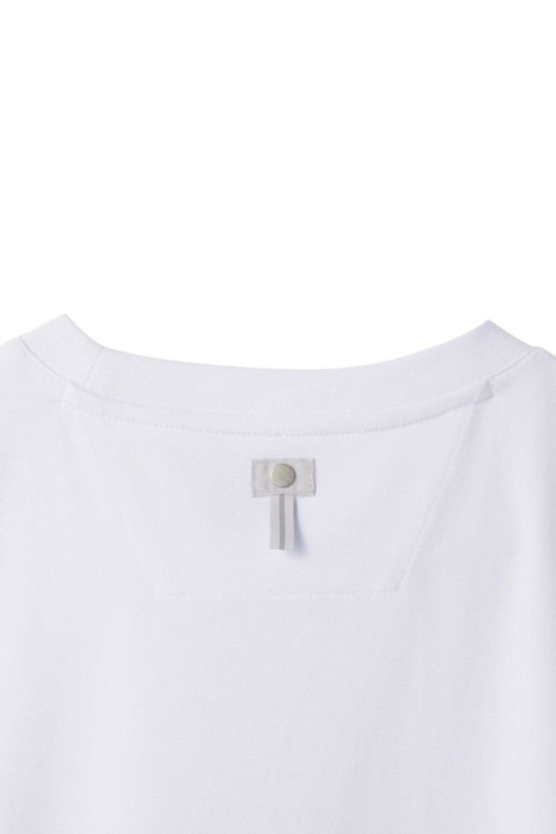 BROMPTON LONDON - 반팔티셔츠 - ECO HALF SLEEVE T-SHIRT - WHITE - (P242UTS124)