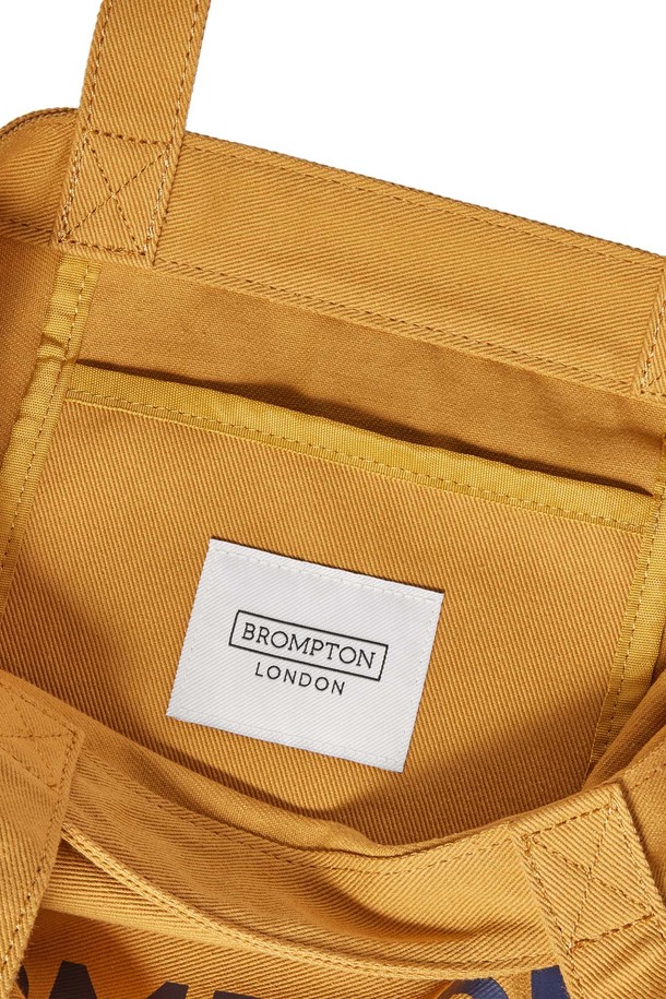 BROMPTON LONDON - 토트백 - 1975 ECOBAG - MUSTARD (P245ATO202)