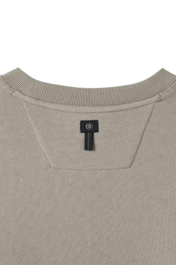 BROMPTON LONDON - 스웨트셔츠 - CITY SWEAT CREWNECK SHIRT - MOCHA (P244USW140)