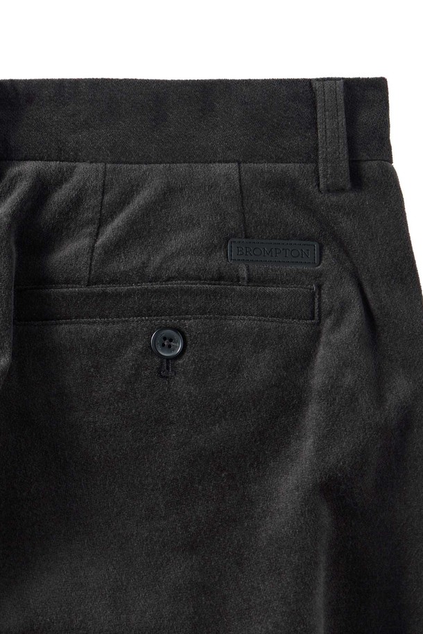 BROMPTON LONDON - 캐주얼팬츠 - MOLESKIN SET TROUSERS - CHARCOAL (P244MPT531)