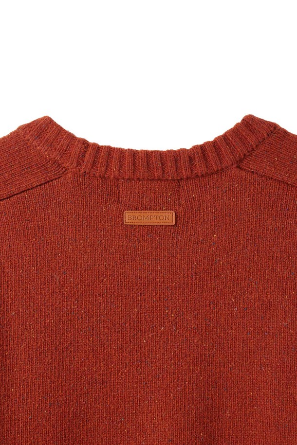 BROMPTON LONDON - 스웨터 - CABLE SWEATER  - ORANGE (P244UKT401)