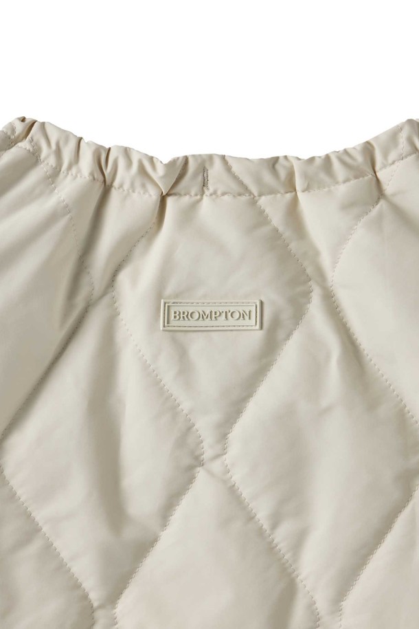 BROMPTON LONDON - 베스트 - W EXPLORE QUILTED VEST - IVORY (P244WPV333)