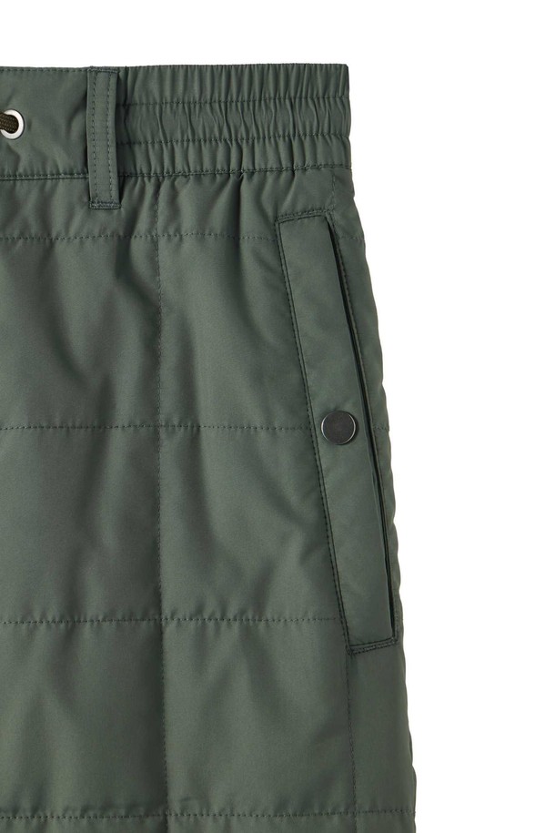 BROMPTON LONDON - 캐주얼팬츠 - EXPLORE QUILTED TROUSERS - GREYISH KHAKI (P244UPT132)