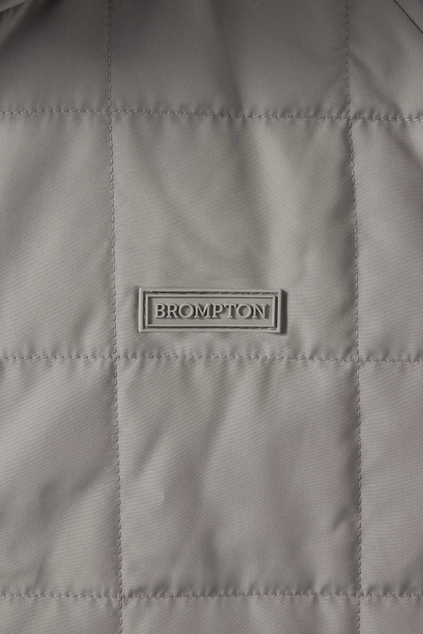 BROMPTON LONDON - 블루종/점퍼 - EXPLORE QUILTED ANORAK - MOCHA (P244UPD132)