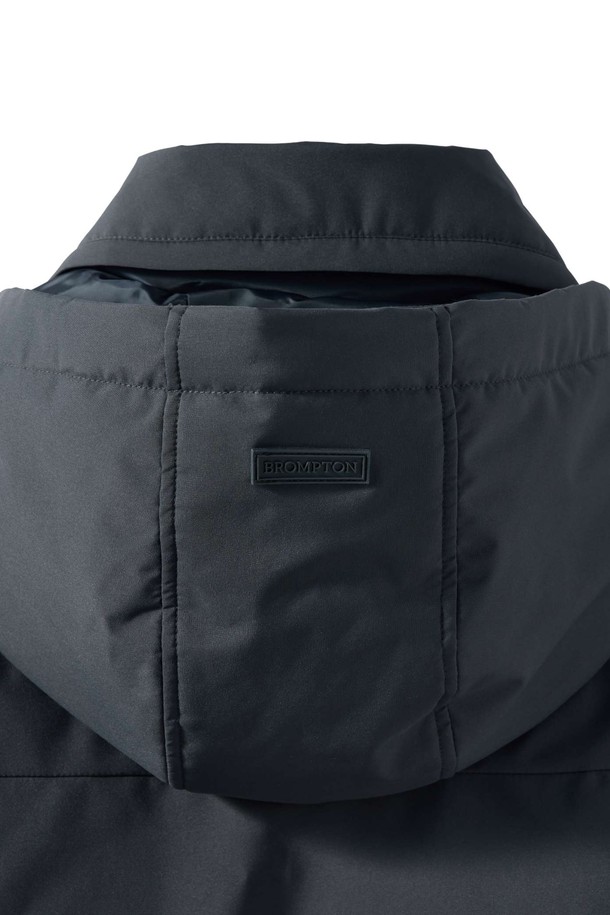 BROMPTON LONDON - 다운/패딩 - COMFY LONG PARKA - CHARCOAL (P244UDW106)