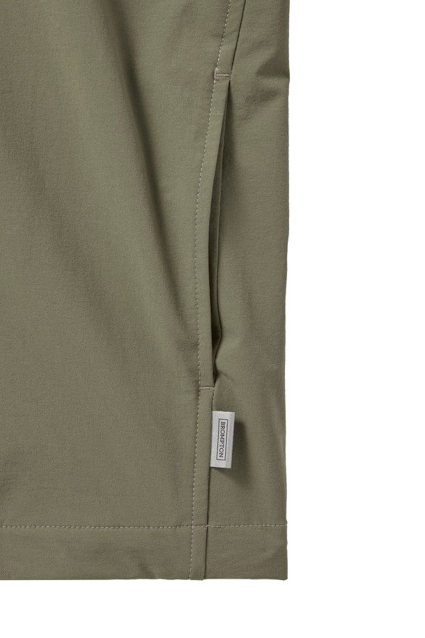 BROMPTON LONDON - 스웨트셔츠 - CODURA WOOVEN T-SHIRT - KHAKI (P241UTS130)