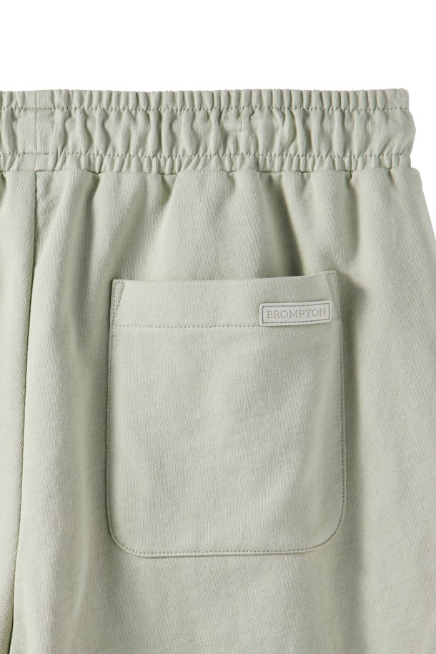 BROMPTON LONDON - 하프팬츠 - MINI TERRY SHORTS - A/MINT (P242UHP437)