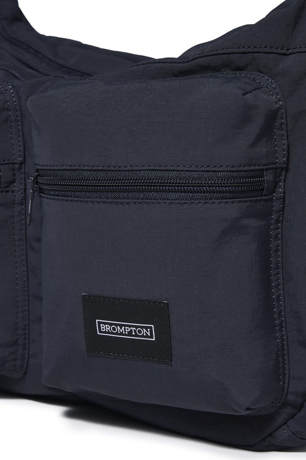 BROMPTON LONDON - 숄더/크로스백 - TWO POCKET HOBO BAG - D/NAVY (P245ACR202)