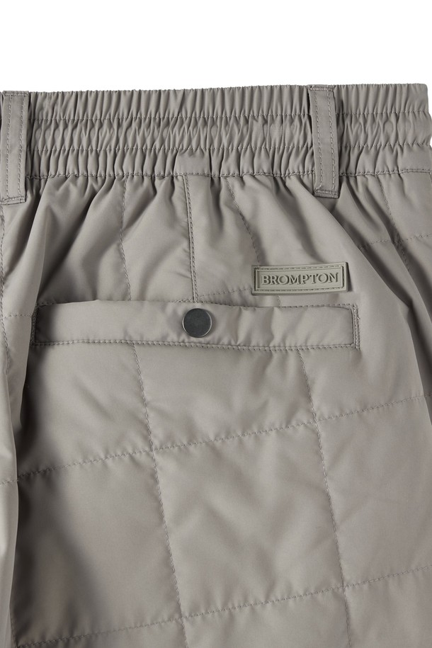 BROMPTON LONDON - 캐주얼팬츠 - EXPLORE QUILTED TROUSERS - MOCHA (P244UPT132)