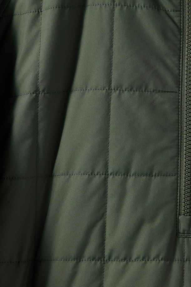 BROMPTON LONDON - 블루종/점퍼 - EXPLORE QUILTED ANORAK - GREYISH KHAKI (P244UPD132)