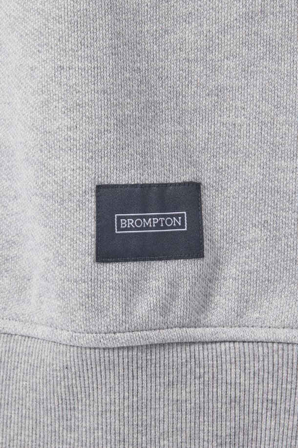 BROMPTON LONDON - 스웨트셔츠 - JACQUARD SWEATSHIRT - M/GREY (P241USW405)