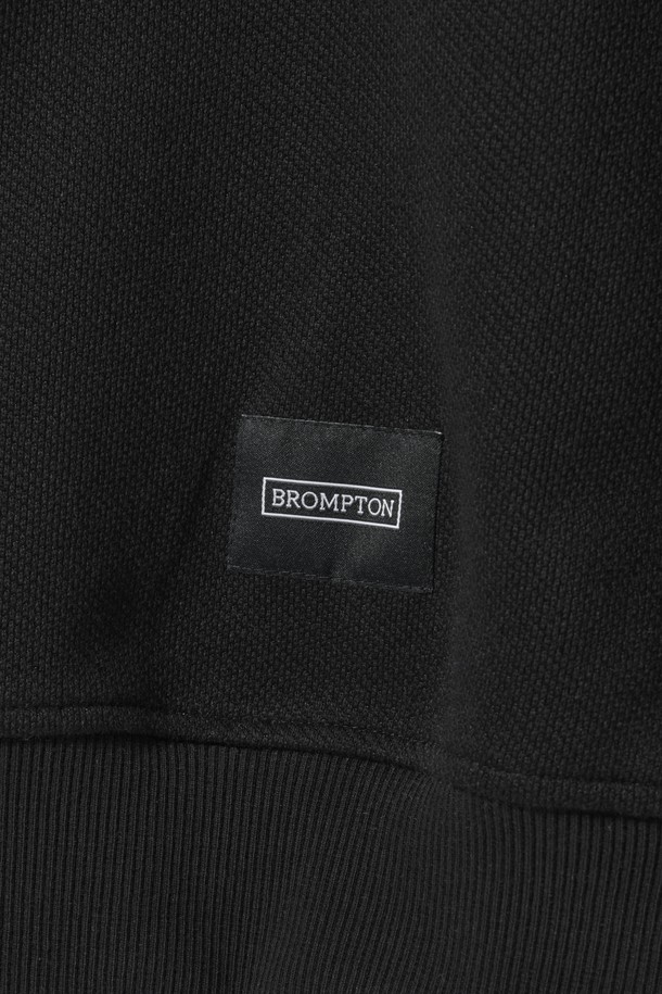 BROMPTON LONDON - 스웨트셔츠 - JACQUARD SWEATSHIRT - BLACK (P241USW405)