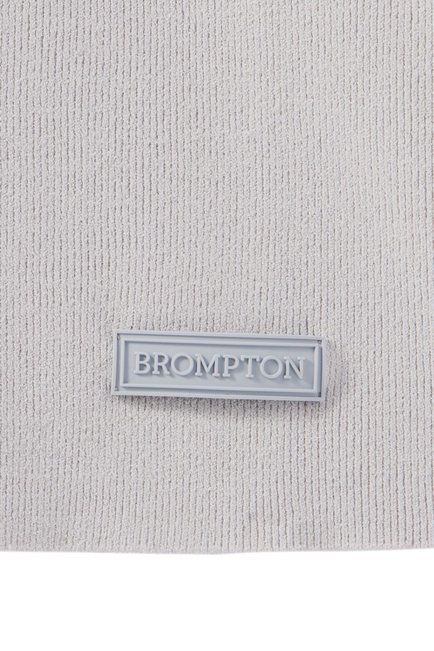 BROMPTON LONDON - 반소매 티셔츠 - W COMMUTER HALF SLEEVE KNIT - L/GREY (P242WKT351)