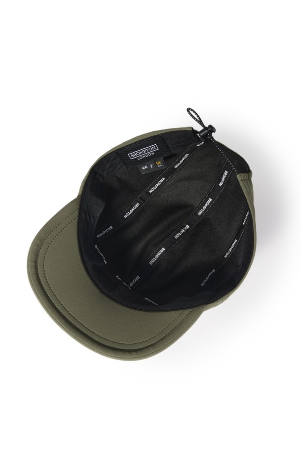 BROMPTON LONDON - 모자 - N/PU CODURA CAMP CAP - KHAKI (P245AHA101)